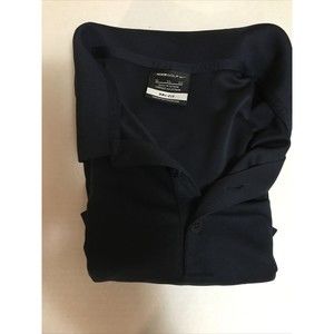 NikeGolf Dri-Fit Polo XL Black Company Logo Shirt